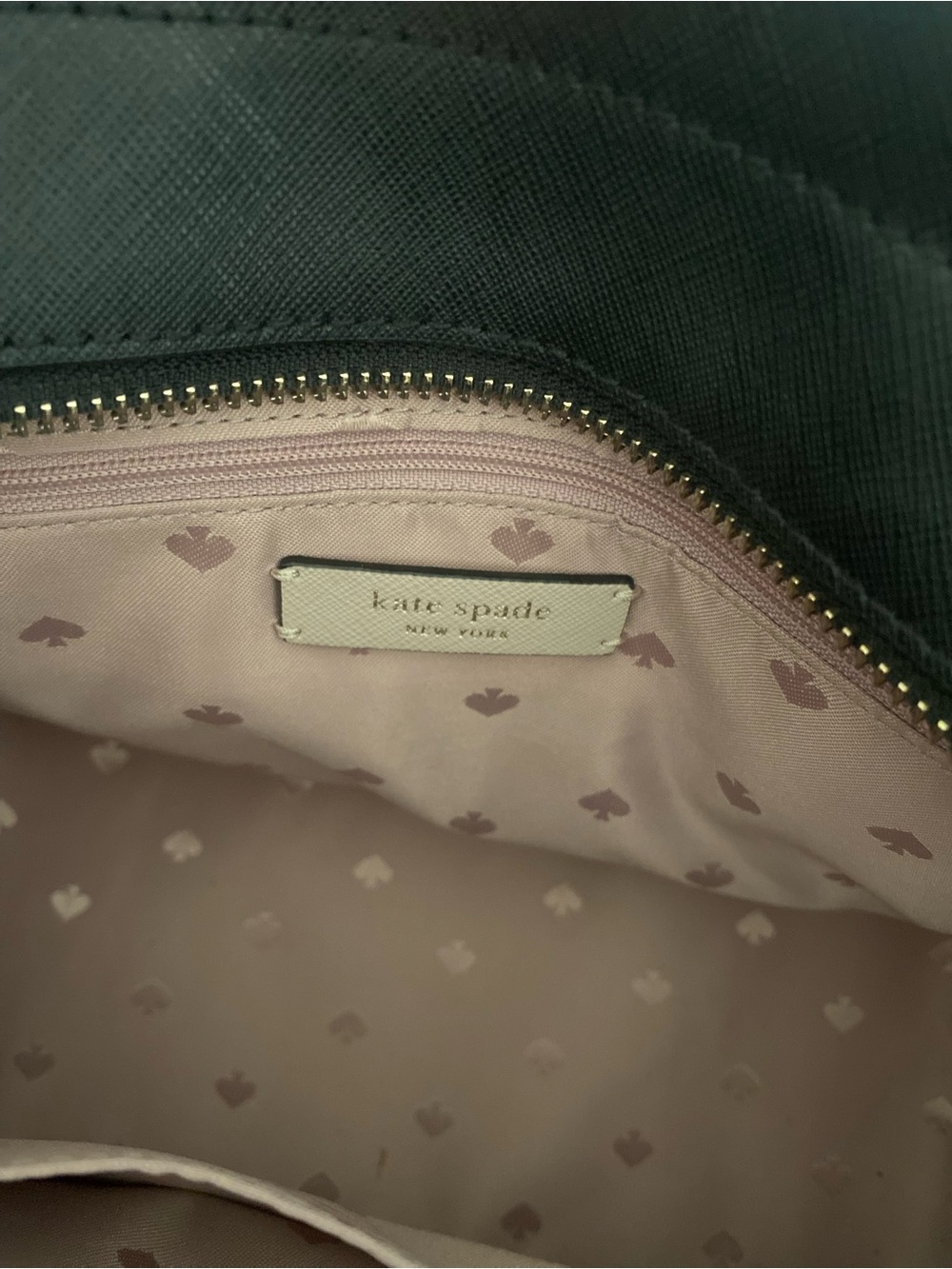 Kate Spade New York Black White Colorblock Medium Satchel Zip Detachable Strap - Picture 5 of 11